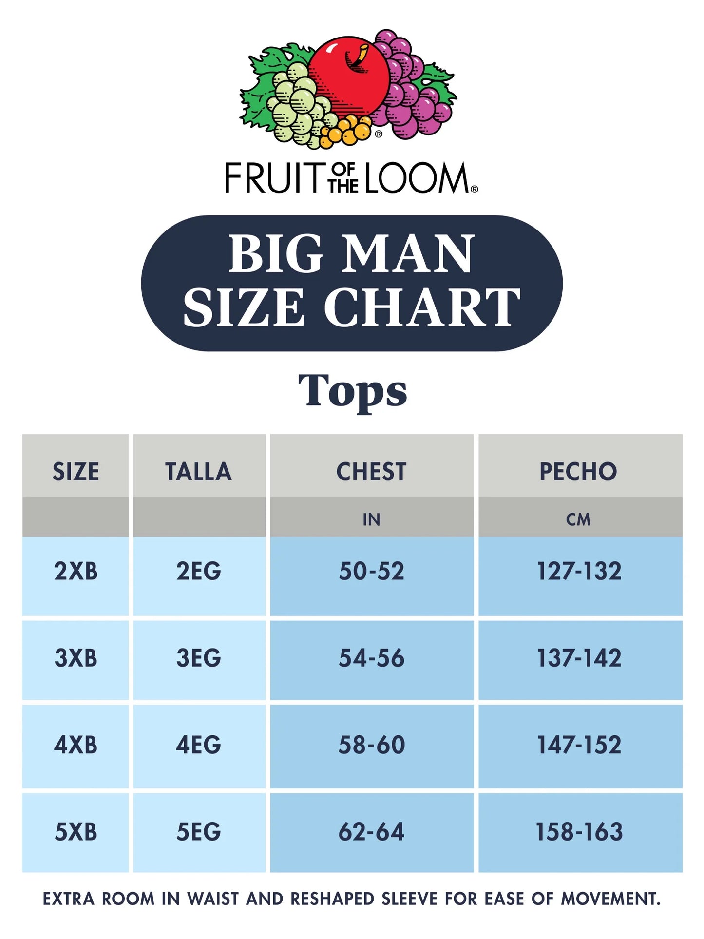Men'S Crew Neck T-Shirt Undershirts, White Multipacks, Also Available in Big & Tall