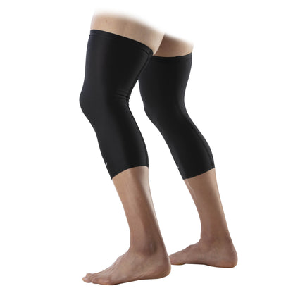 Sport Compression Knee Sleeves Pair, Black, Unisex, Adult, Small/Medium