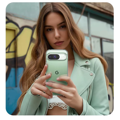Silicone Soft Ultra Thin Case for Google Pixel 9 8A 8 7 7A 6A 6 Pro XL Clear Shell Transparent Back Cover for Google 8 a 9 XL
